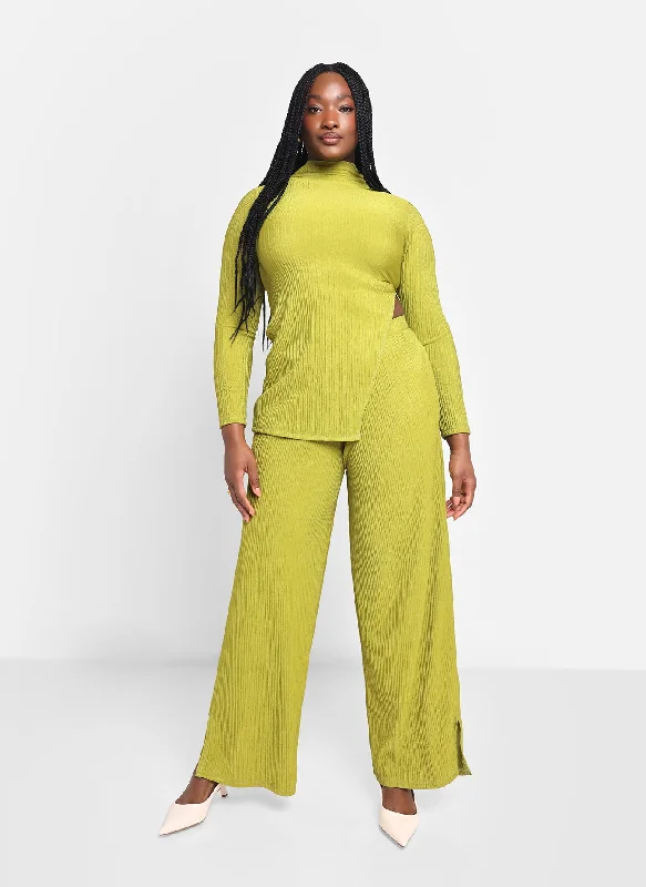 aneira-textured-wide-leg-pants-w-side-slits-chartreuse