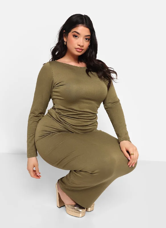 claire-maxi-bodycon-skirt-olive