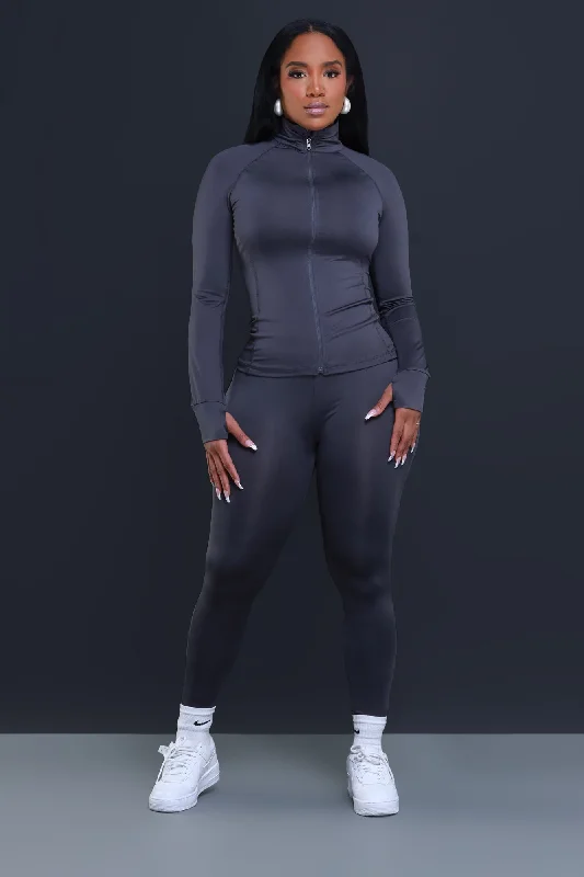 Easy Fit Athletic Set - Charcoal