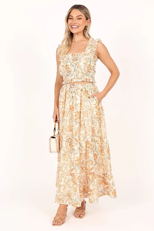 leo-maxi-skirt-tan-floral