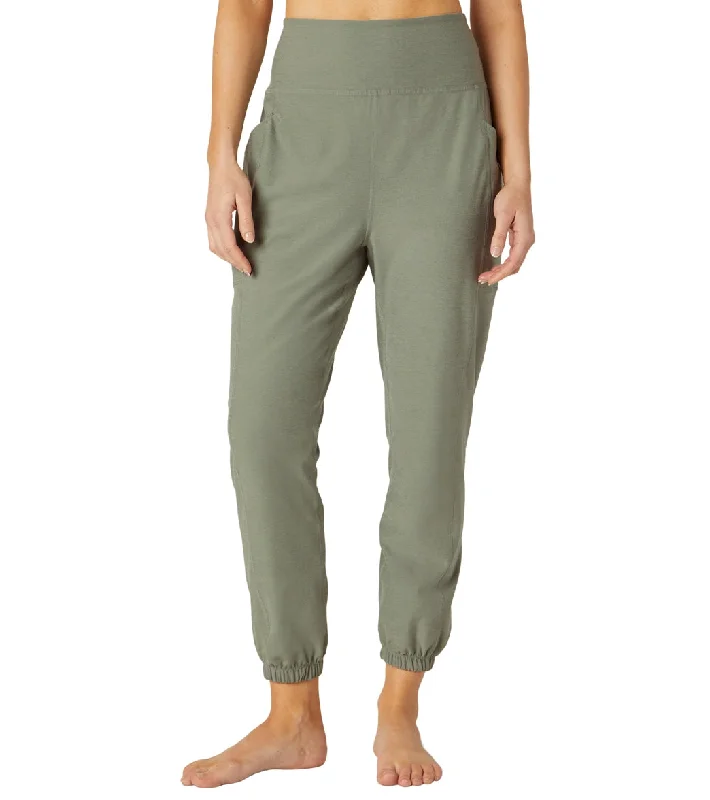 Beyond Yoga Spacedye City Midi Jogger Grey Sage Heather