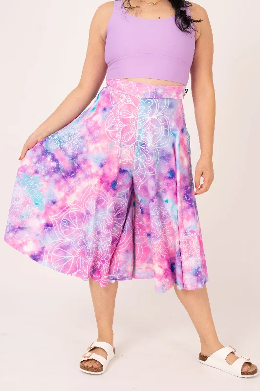 Purple Magic Silky - Palazzo Culotte