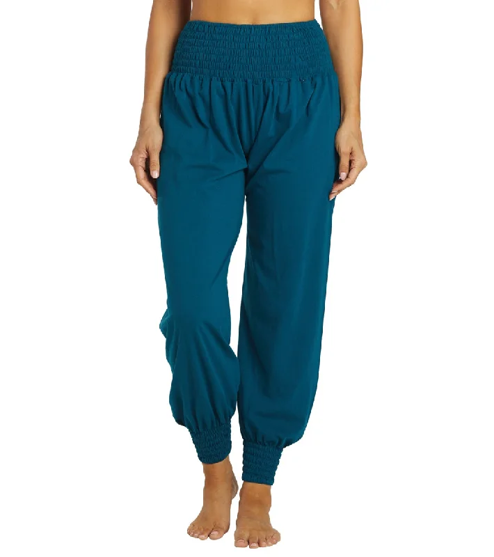 Yak & Yeti Indian Harem Joggers Blue