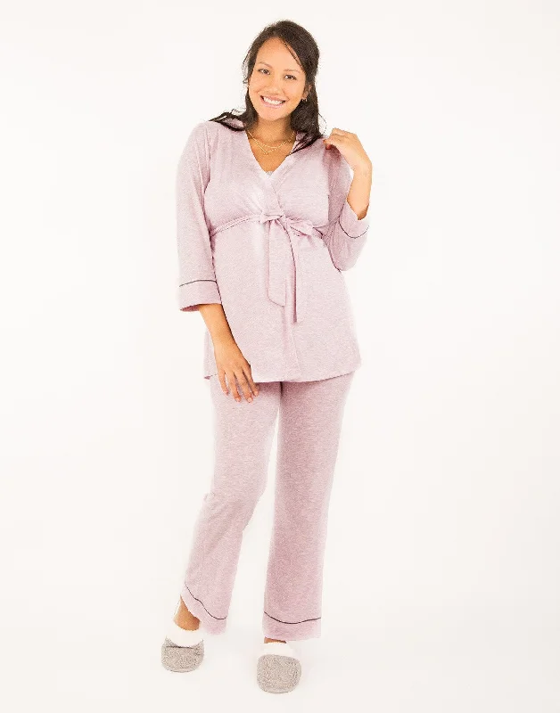 Lounge Chic PJ & Robe Set