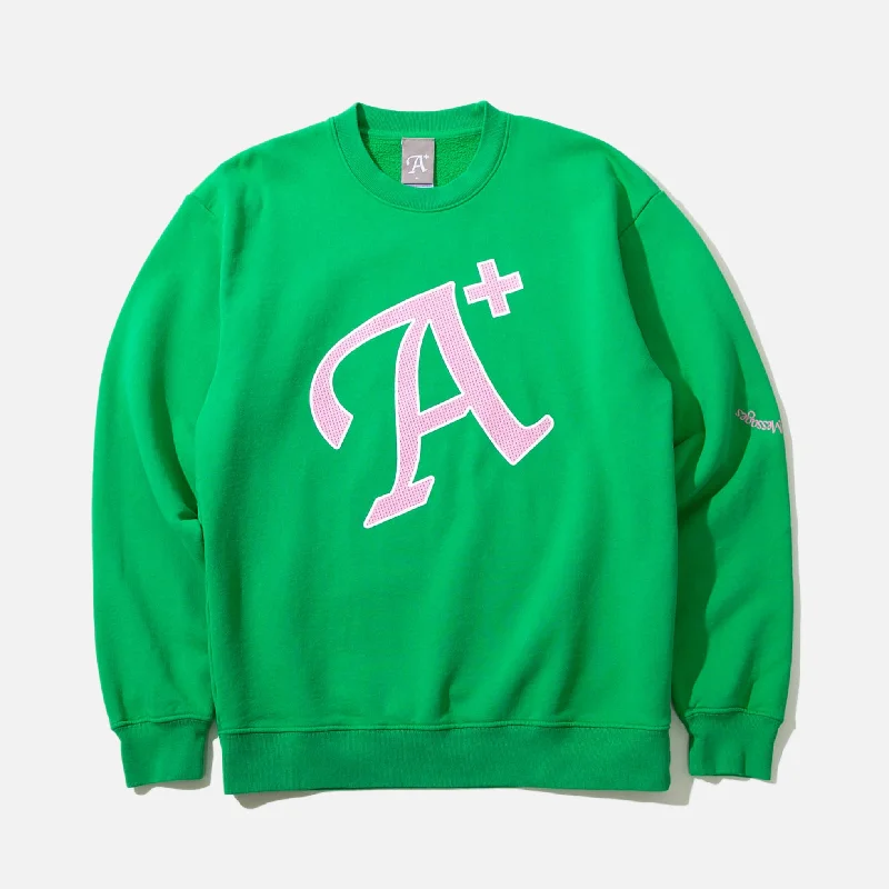 A+ Crewneck Sweat - Double Mint