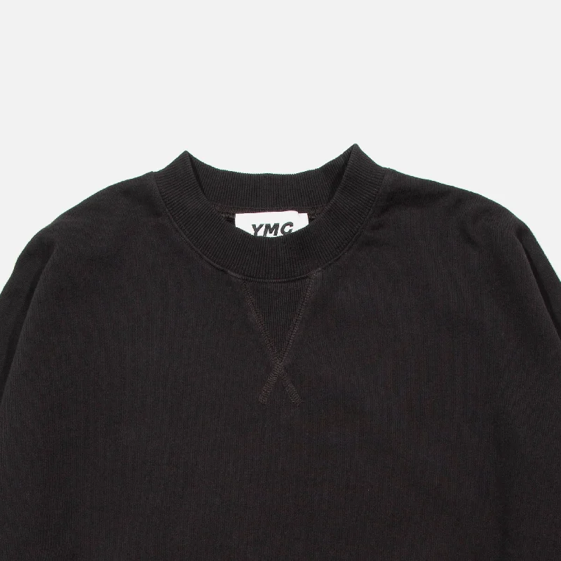 Almost Grown Cotton Loopback Sweatshirt - Black