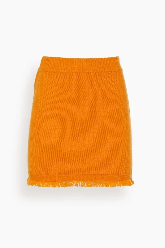 Adela Skirt in Apricot