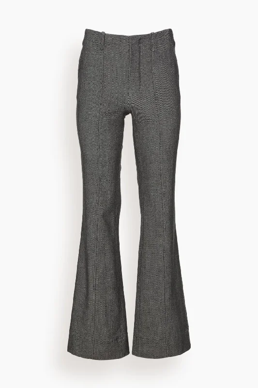 Barbara Pant in Grey Melange