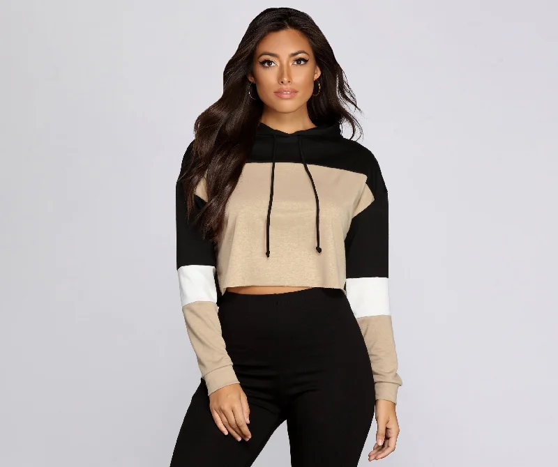 Best In Style Cropped Hoodie