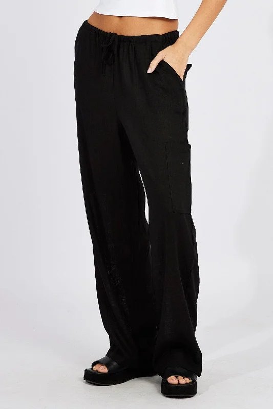 black-wide-leg-pants-mid-rise-linen-blend-bt3673-47p-1