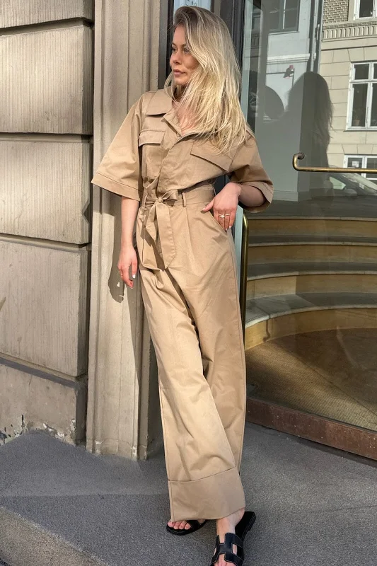 BYIC - Noraic Jumpsuit - brown Brown