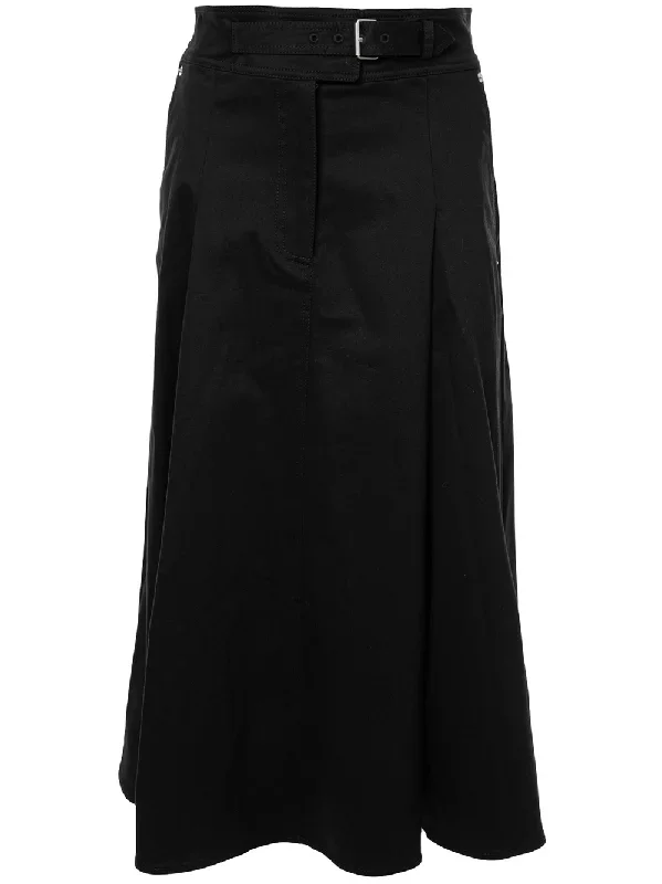 High Waist Pleated Skirt