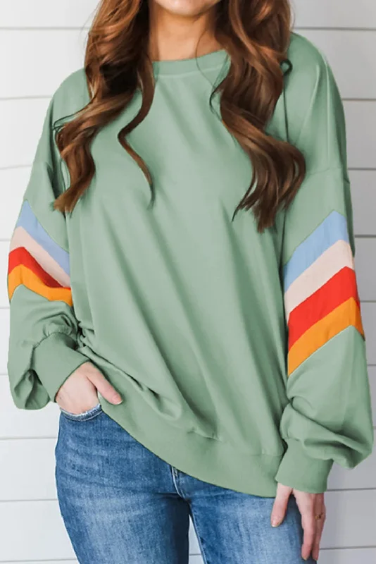 Cheryl Drop Sleeve Loose Sweatshirt | S-XL