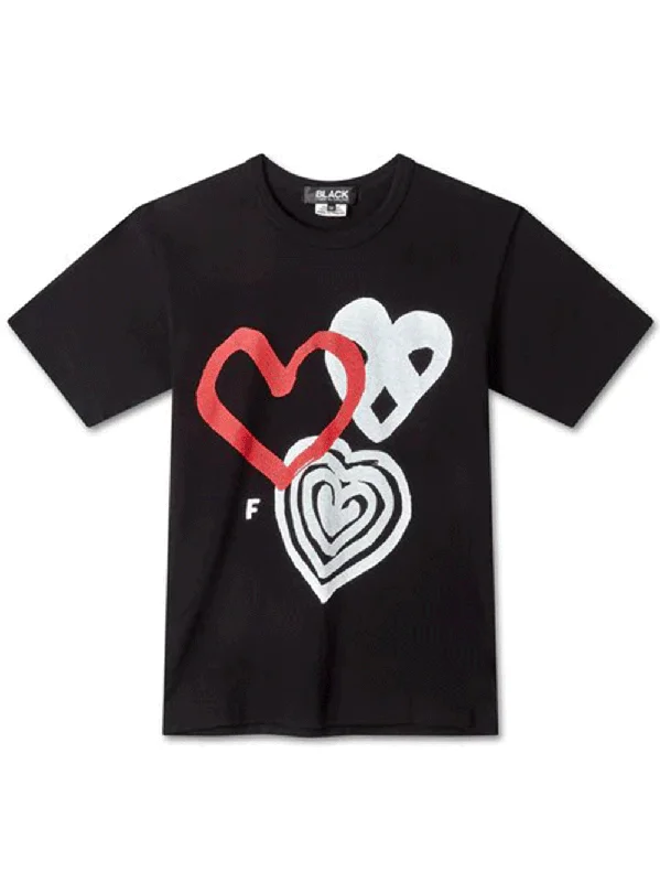 Heart Print T-Shirt