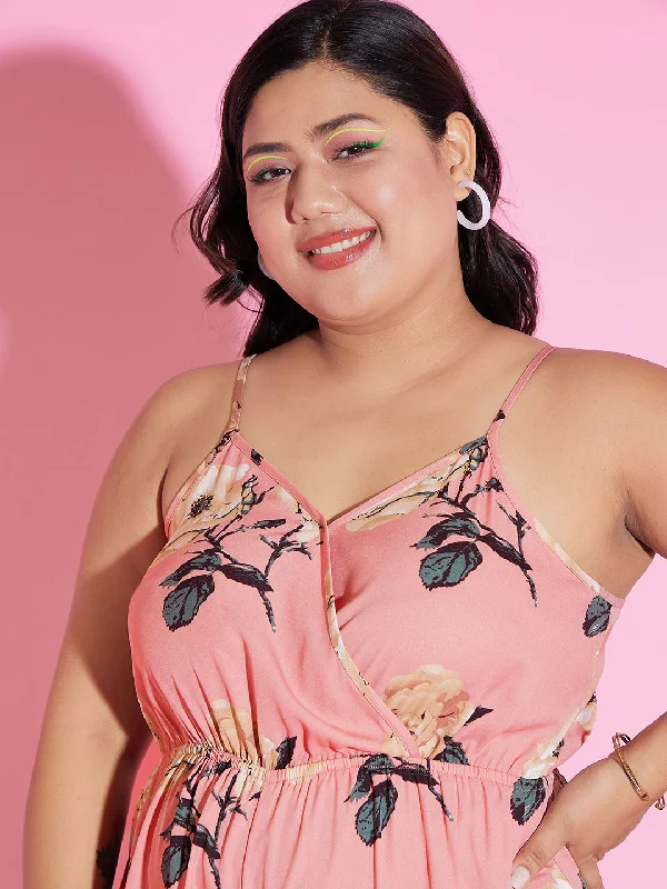 cur-jp1473pk-berrylush-women-plus-size-pink-floral-printed-v-neck-sleeveless-wrap-mini-playsuit