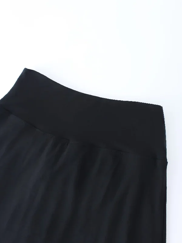 double-layer-skirt-black