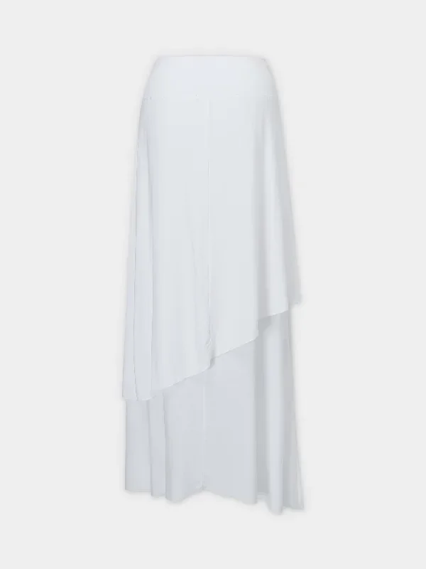 double-layer-skirt-white