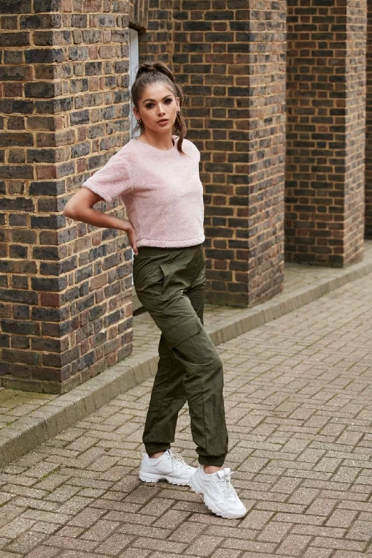 double-second-khaki-cargo-trousers