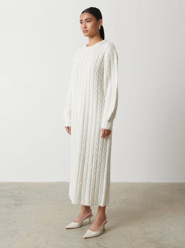 elisha-cable-knit-midaxi-dress-cream