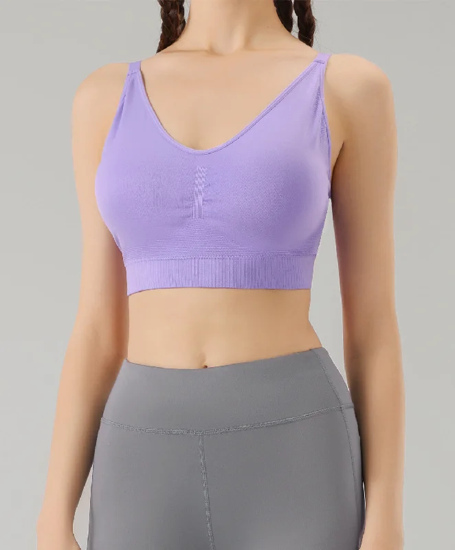 Energized Artletes Seamless V-Neck Sports Bra 201-1120S