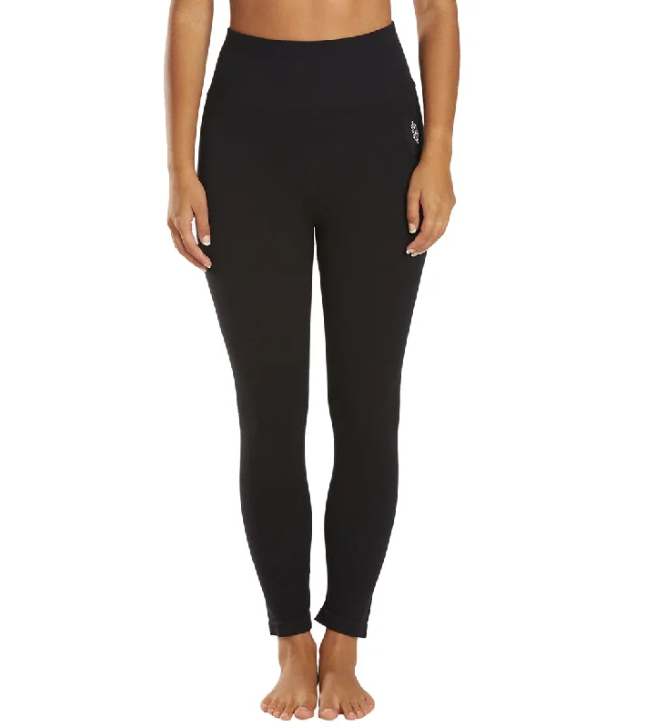 Free People Rich Soul Ribbed Legging Black