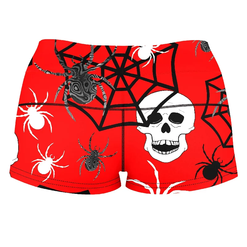 Fright Night High-Waisted Women's Shorts