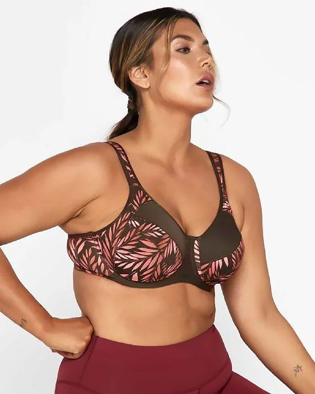 FULL SUPPORT NON-PADDED SPORTS BRA