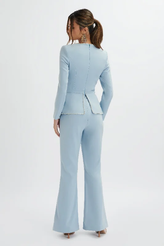 jessie-diamante-trim-blazer-jumpsuit-in-cornflower-blue