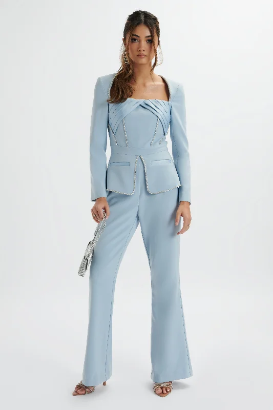 jessie-diamante-trim-blazer-jumpsuit-in-cornflower-blue