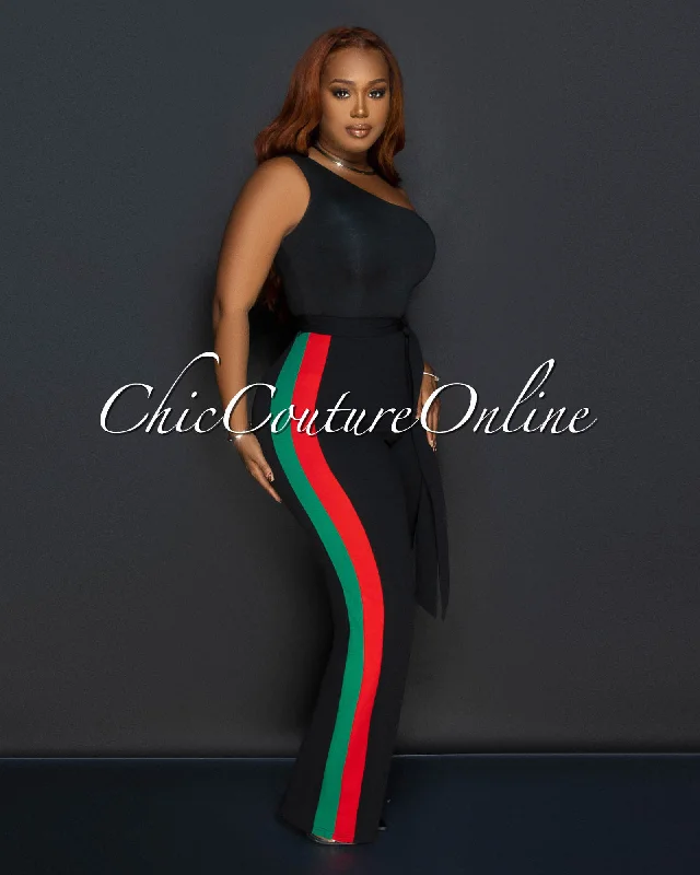 lia-black-red-green-stripes-single-shoulder-jumpsuit