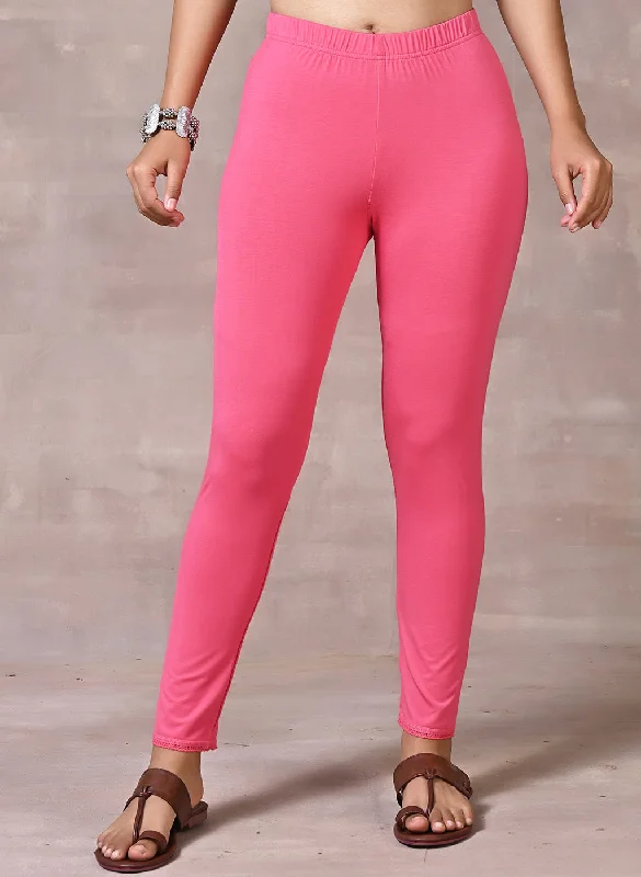 Light Pink Ankle Length Legging