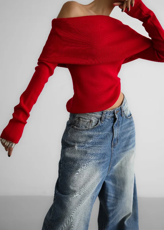 lizzie-off-the-shoulder-top-red