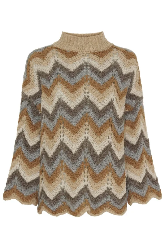 Marta Du Chateau - Mdcjane Knit - Camel