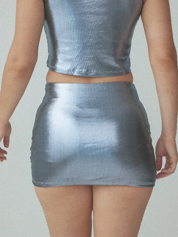 metallic-mini-skort