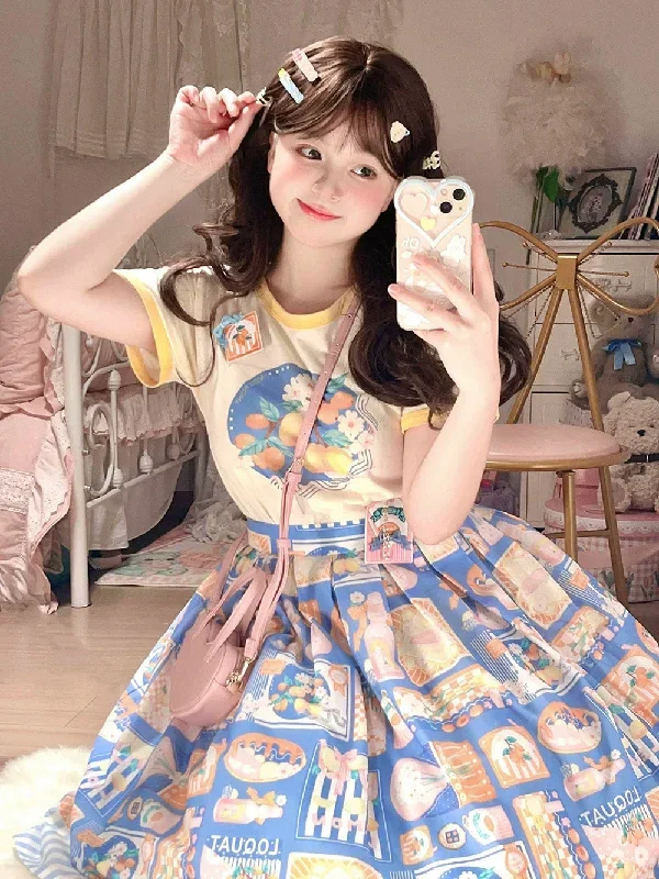 miss-pointkawaii-lolita-lemon-print-skirt-customized