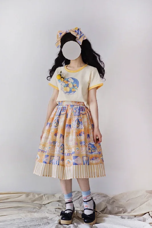 miss-pointkawaii-lolita-lemon-print-skirt-customized