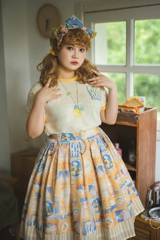 miss-pointkawaii-lolita-lemon-print-skirt-customized