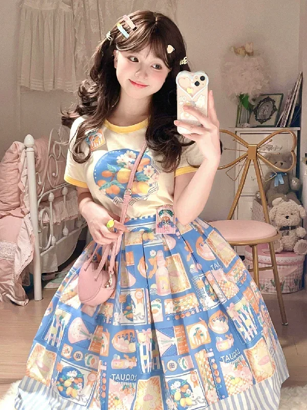 miss-pointkawaii-lolita-lemon-print-skirt-customized