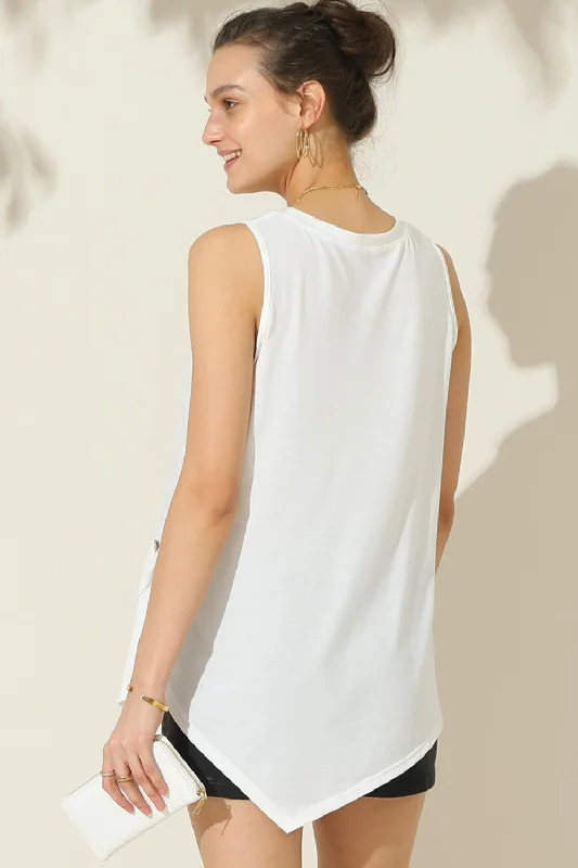 ninexis-round-neck-button-side-tank