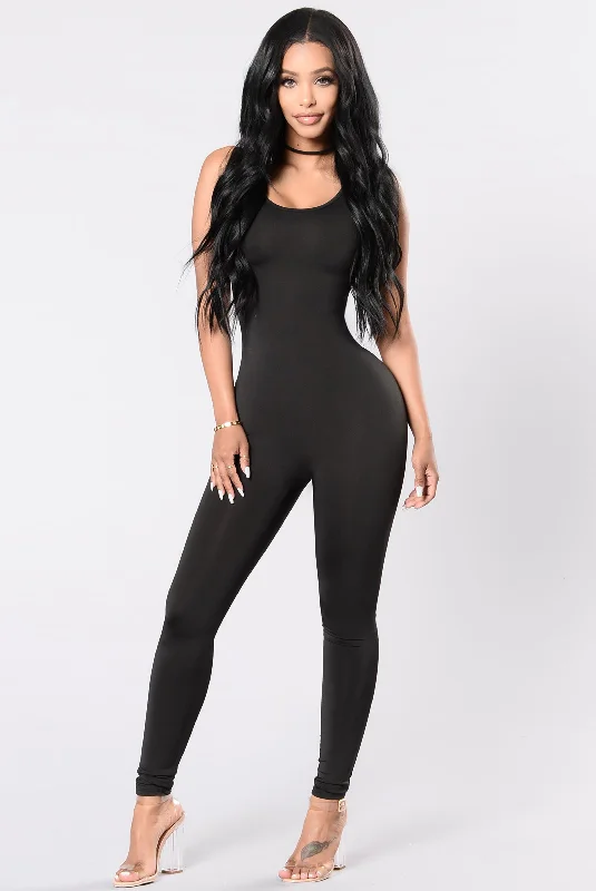 Nova Boost Jumpsuit - Black