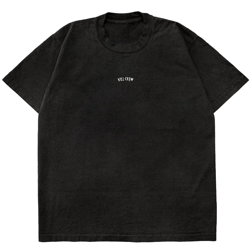 OVERSIZED LUX ""SIMPLE"" T-SHIRT - BLACK