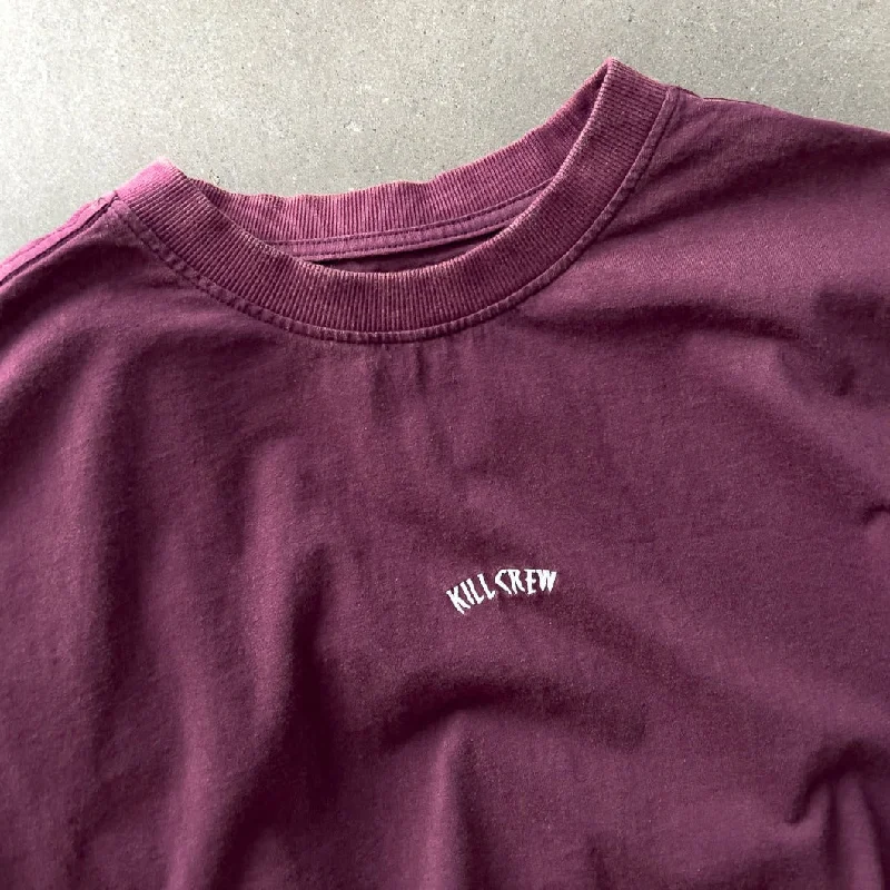 oversized-lux-simple-t-shirt-burgundy