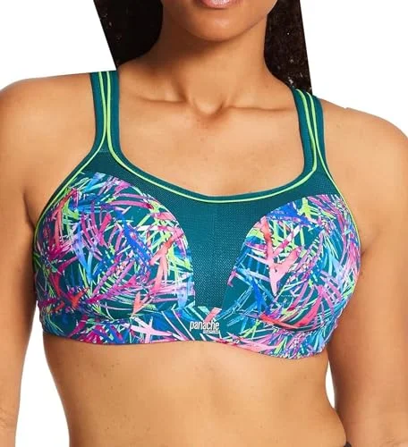 PANACHE SPORTS - FREE EXPRESS SHIPPING - Wired Sports Bra- Fiesta Print