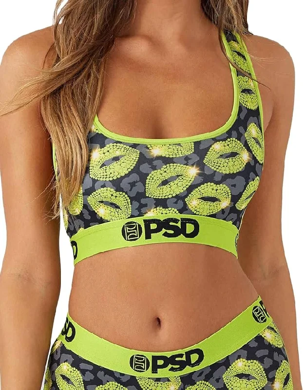 PSD Women's Cheetah Kiss Sports Bra