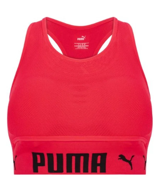 Puma Women's T-back Strap Seamless Sports Bra