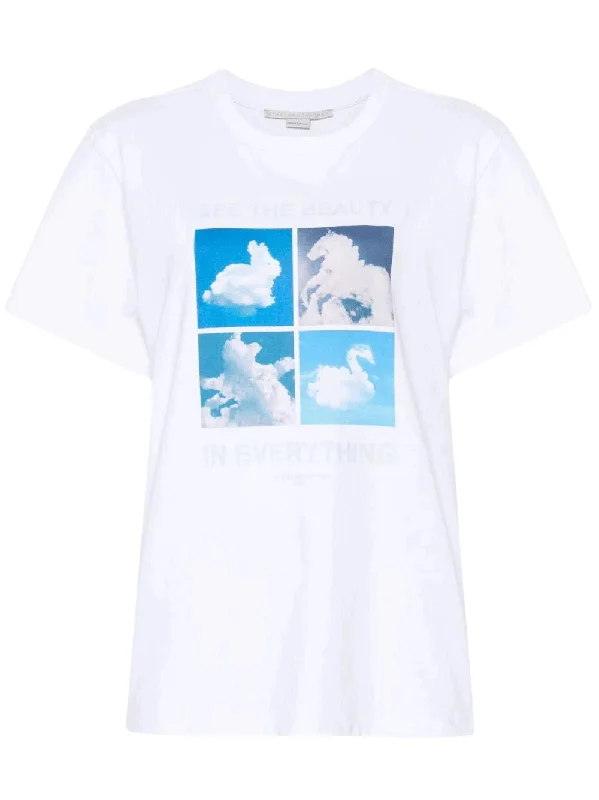 Animal Clouds Print T-Shirt