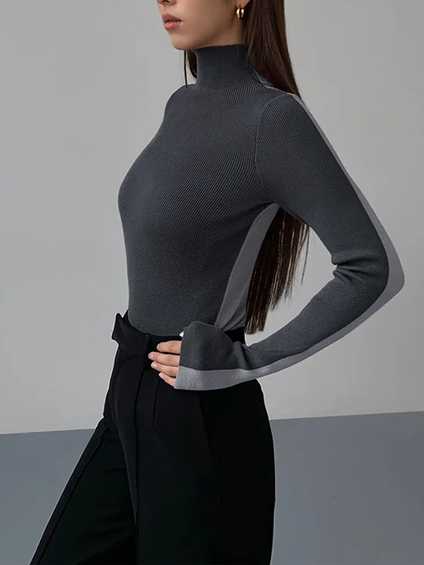 two-tone-double-sided-long-sleeve-knit-top