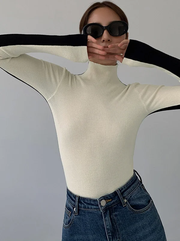 two-tone-double-sided-long-sleeve-knit-top