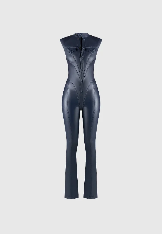 wax-coated-denim-jumpsuit-indigo