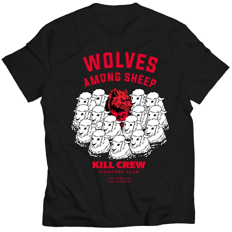 WOLVES AMONG SHEEP T-SHIRT v2 - BLACK